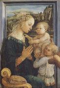 The Virgin and Child with Angels unknow artist